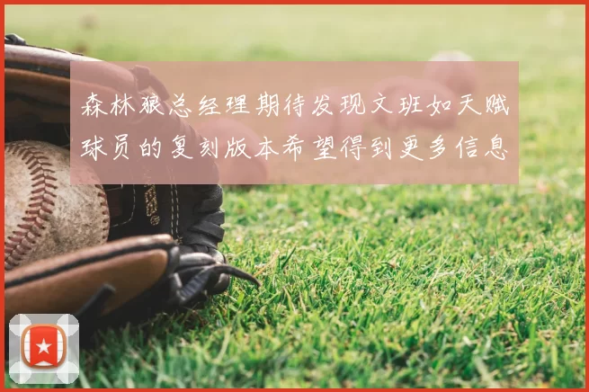 森林狼总经理期待发现文班如天赋球员的复刻版本希望得到更多信息