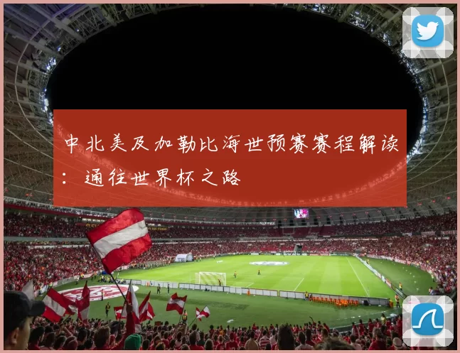 中北美及加勒比海世预赛赛程解读:通往世界杯之路